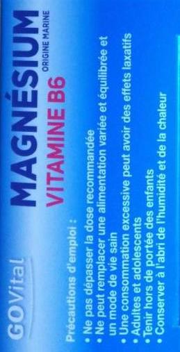 Govital Magnesium B6